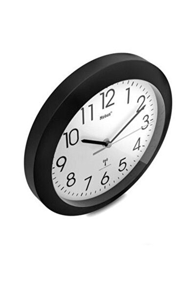OEM Mebus 52450 Wireless Wall Clock Black