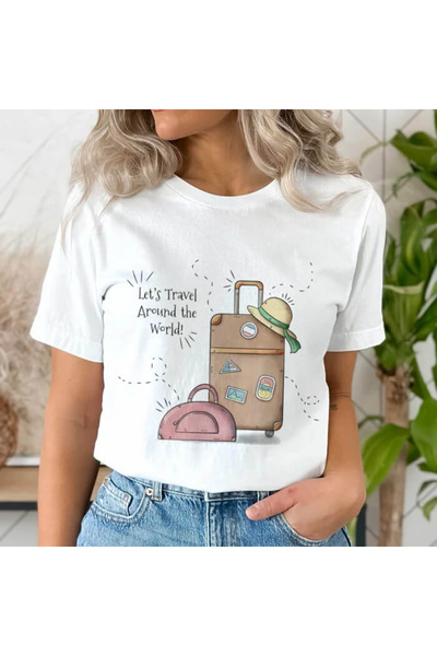 Kartier Tricou Dama Alb Travel Bags