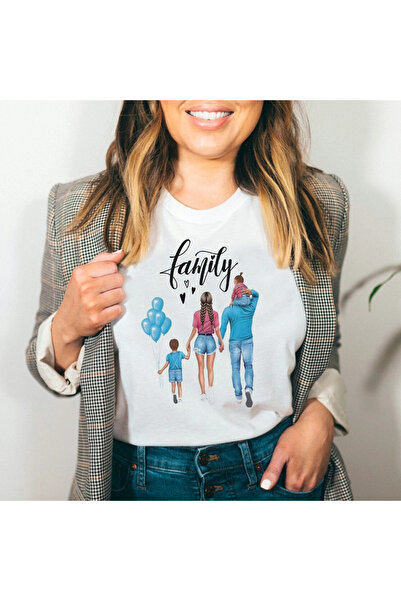 Kartier Tricou Dama Alb Family