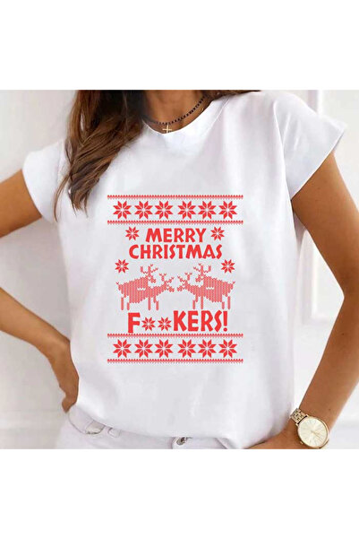 Kartier Tricou Dama Alb Humping Deers