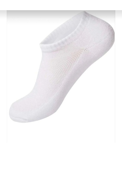 MAB 10 Pairs of Unisex (Black + White) High Quality Economical Cotton Booties...