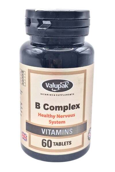 VALUPAK Vitamin B Complex Tablets 60S