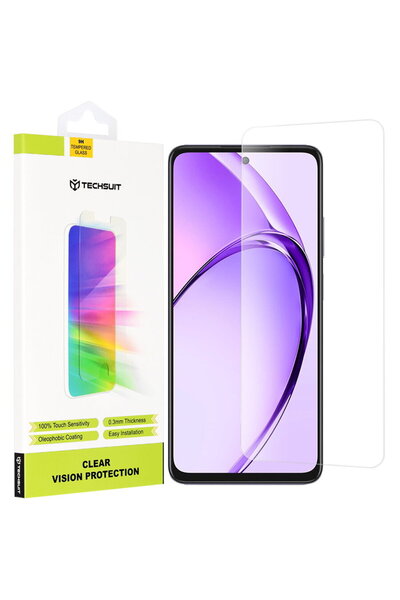 Techsuit Protector de ecran pentru Oppo A80 5G - Clear Vision Glass - Transpa...