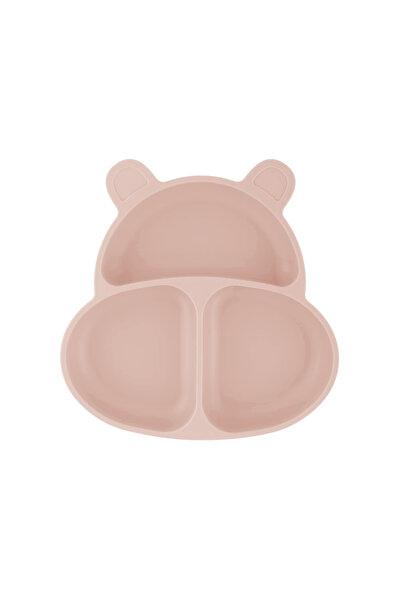 pandish Vakum Tabanlı Silikon Mama Tabağı Pow Pow Pinky