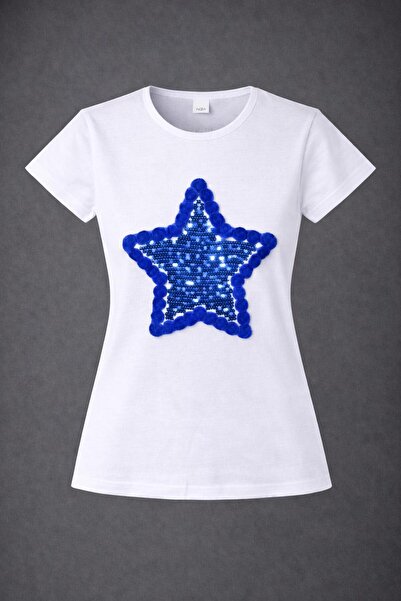 Dıgıl Kids Κοριτσίστικο μπλουζάκι Badi Lycra με σχέδιο αστεριών, εξαιρετικής ...