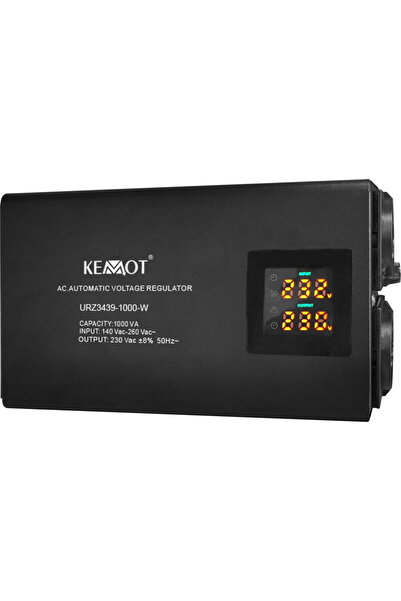 Kemot URZ3439-1000-, 1000VA/700W ,2x Schuko. 230 V, Negru