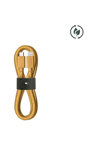 Native Union BELT-CL-KFT-2-NP Cablu USB Tip-C/ Lightning 1.2m kraft