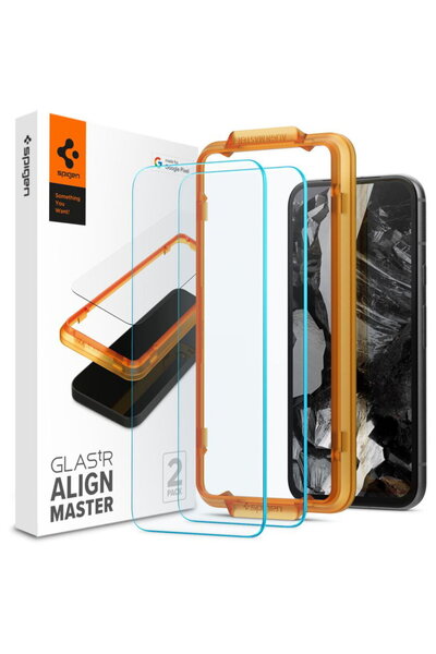 Spigen Protector de ecran pentru Google Pixel 8a (set de 2) - Glas.TR Align M...