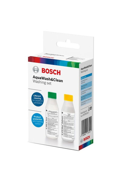 Bosch Accessory for Vacuum Cleaners AquaWash&Clean Detergent and Anti-Foam So...