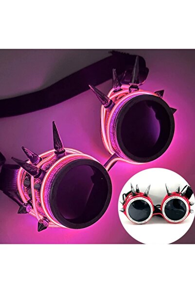Choice3 نظارات جديدة رائعة باللون الوردي بتصميم سايبربانك، ديكور حفلات متوهج،...