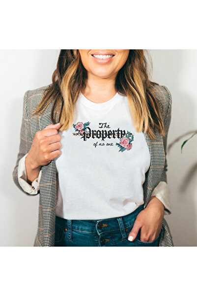 Kartier Tricou Dama Alb The Property Of No One