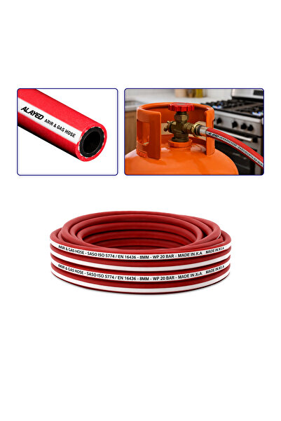 ALAYED 3-meter high-pressure gas hose from Al-Ayed