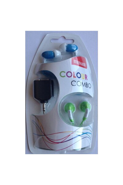 Maxell Digital Stereo Headset Set 2 (green/blue)