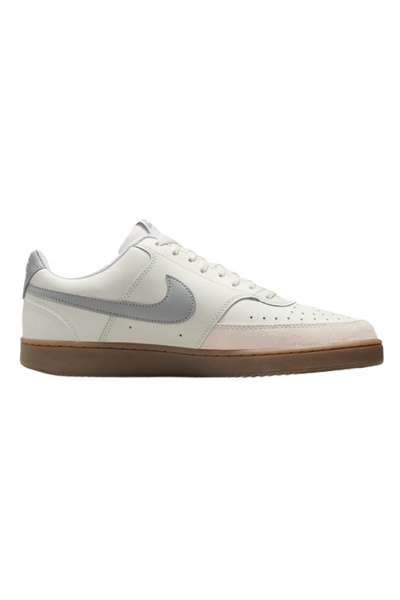 Nike Teniși pentru bărbați Court Vision Low - Piele albă clasică, mărimea 43,...