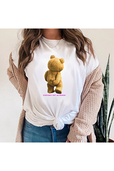 Kartier Tricou Dama Alb Everyone's Got An Opinion