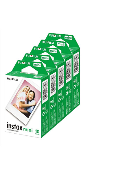 Fujifilm مجموعة أفلام إنستاكس ميني (50 ورقة فيلم)