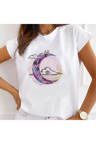 Kartier Tricou Dama Alb Special Moon