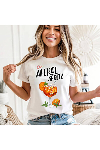 Kartier Tricou Dama Alb The Aperol Spritz