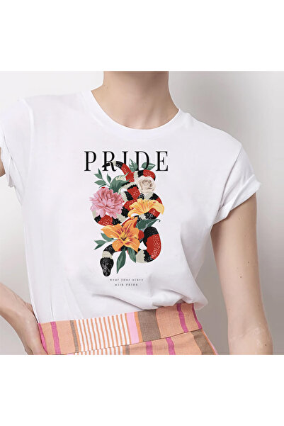 Kartier Women's White Pride T-Shirt