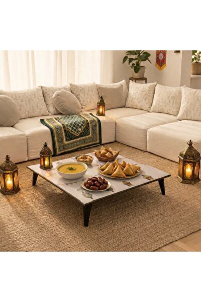 terndat Ramadan square floor tables