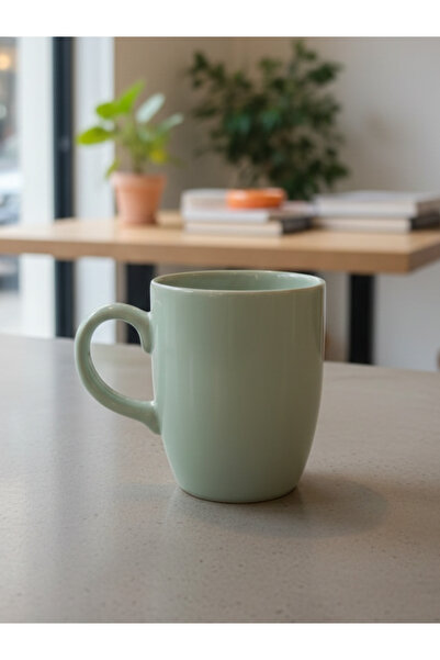 Dörtel Tedarik Solid Color Ceramic Mug
