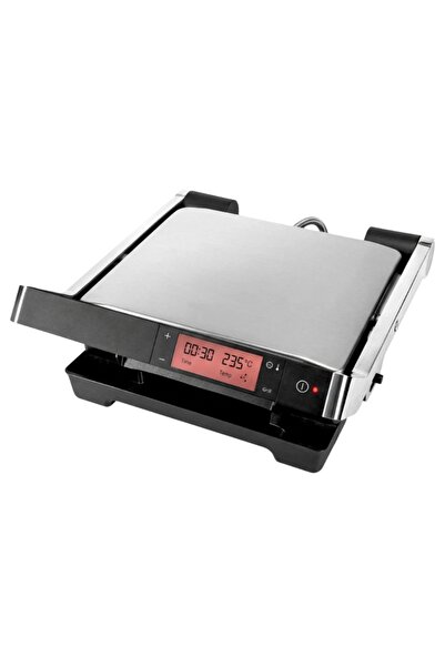 OEM Double stainless steel electric grill, 2000 W power, 180º opening, 29x23 ...