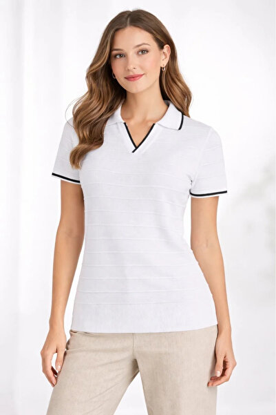 DRESSIFY WOMEN’S FASHION Women's Knitwear Fabric Collared Buttonless Open Col...