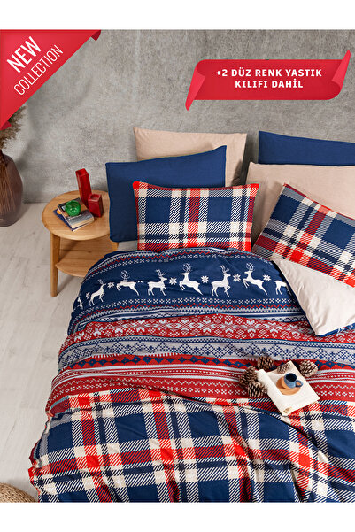 MYSTORY HOME COLLECTION 4 Jastuk kom Bračni Set posteljine Jelen