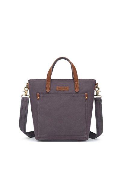 SMART BAGS Kanvas Kumaş Kadın Çantası Elden Tutmalı 1328