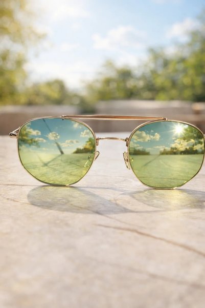 BEN.X Suitable for Daily Use |   Green Glass |   Uv400 Sunglasses for Women and Men