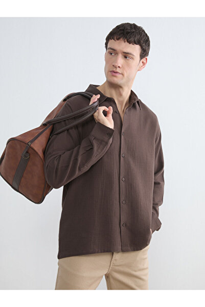 LC Waikiki Ozmarka New Season Regular Fit Muslin Men's Shirt