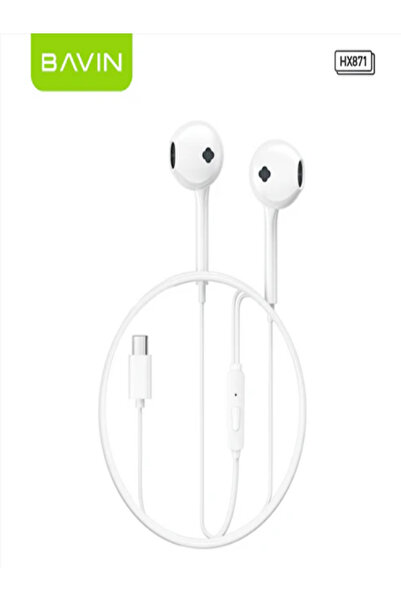 Bavin HX871 Hi-Fi Wired Earphone Stereo Sound Quality Music Compatible For Ty...