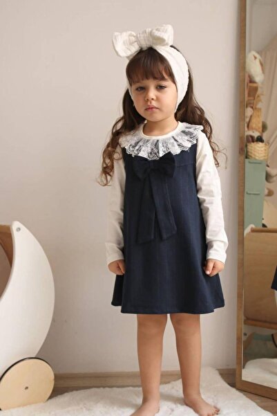 Joui Co Set de 2 piese pentru fete, rochie de sezon, cu body inclus, set cu d...