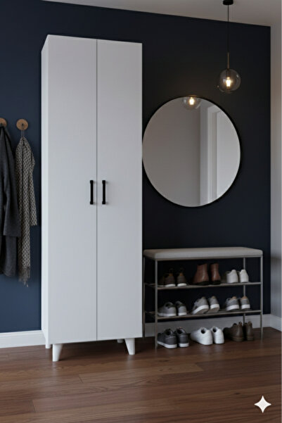 KZY Mobilya 14R Ayakkabılık&Portmanto