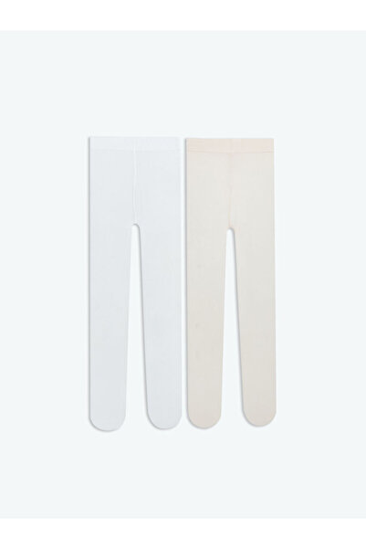 LC Waikiki Baby Girl Pantyhose 2-Pack from Uzg Store for Style Enthusiasts