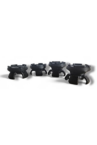 Salıncak Ps4 Oyun Kolu Analog Yükseltici SİYAH Aparat 4lü Paket