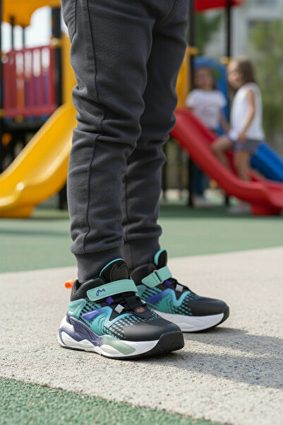 Marco Kids حذاء رياضي للأطفال من ماركو كيدز 161-T5411102 F باللون الأسود والأ...