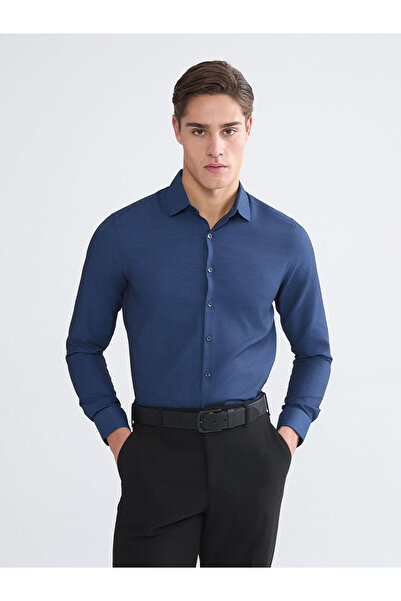 LC Waikiki Vizyon New Season Slim Fit Dobby Men's Shirt