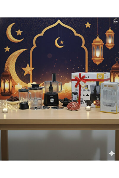 Dinex Ramadan Package Food Processor 11 in 1 and 6 kg Grain Storage