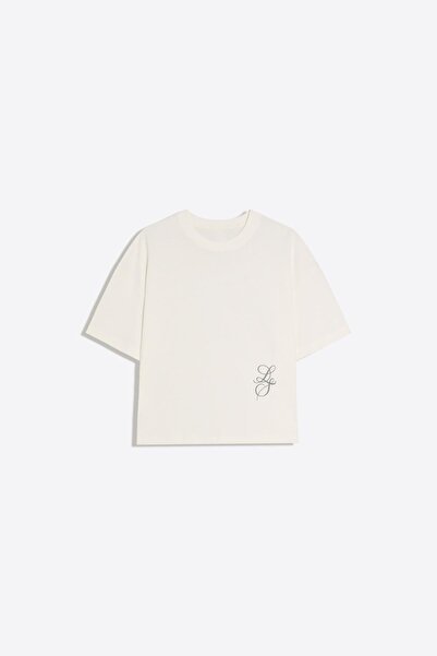 Bershka Kısa kollu baskılı tişört