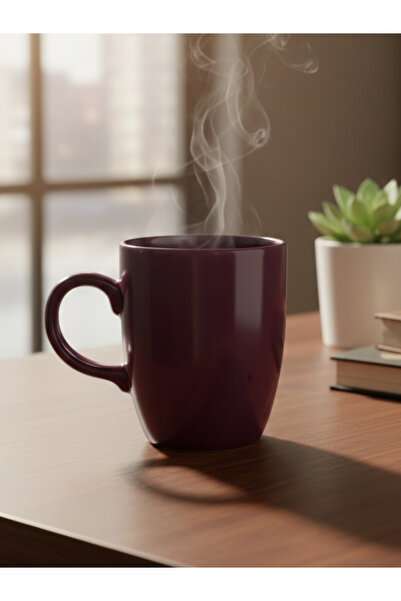 Dörtel Tedarik Solid Color Ceramic Mug