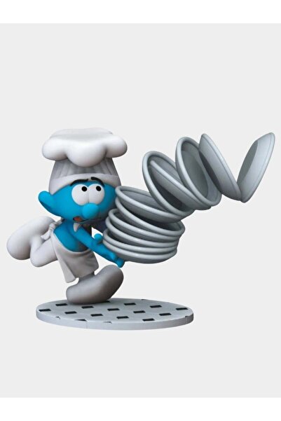 Plastoy Smurfs (Şirinler) - The Chef Heykel