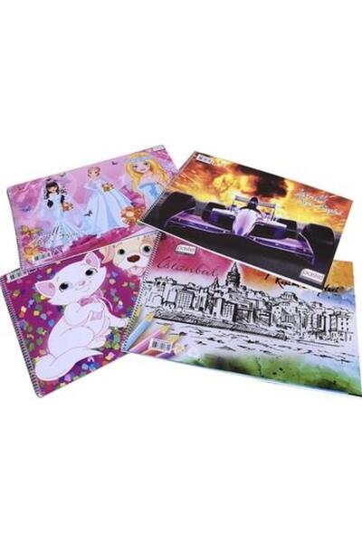 TOPNET Picture Notebook 25X35 12 Pieces
