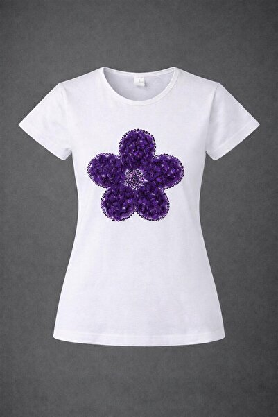 Dıgıl Kids Girl's T-Shirt Badi Lycra Daisy Pattern All Colors