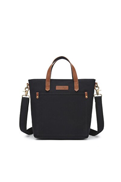 SMART BAGS Kanvas Kumaş Kadın Çantası Elden Tutmalı 1328