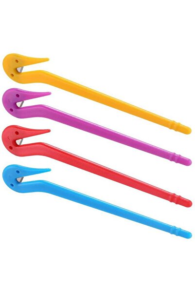 Arabest 4Pcs Hair Braid Elastic Cutter - Non-Hurting Elastic Hair Clip Cuttin...