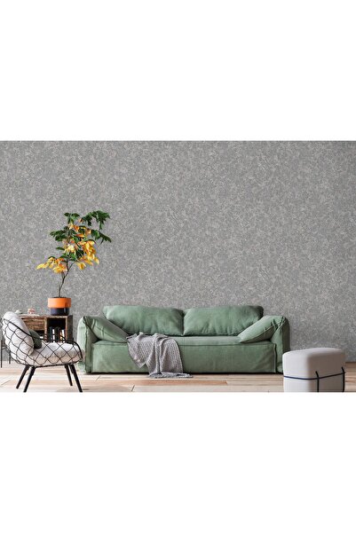 Adawall MUSE Koleksiyonu 25103-4 Açık Gri Dokulu Modern Duvar Kağıdı