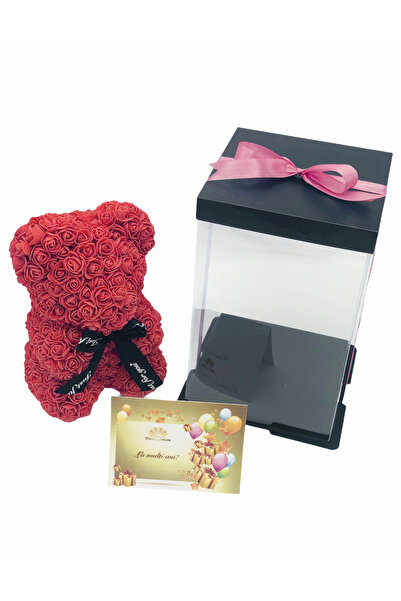 Eventissimi Aranjament floral, 24 cm, roșu