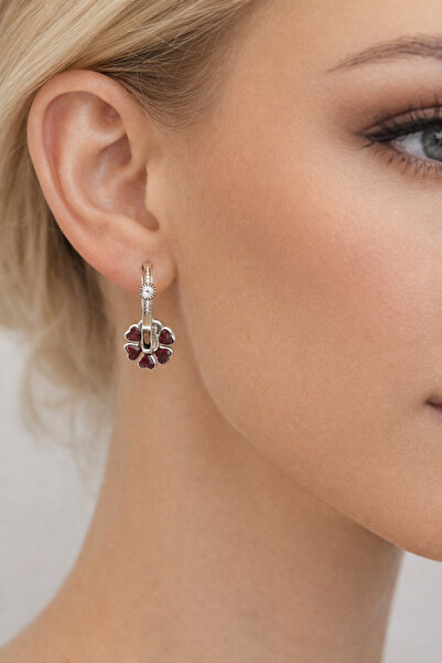 XUPING JEWELRY Vip kalite göçmen küpesi (gümüş ve altın rengi)