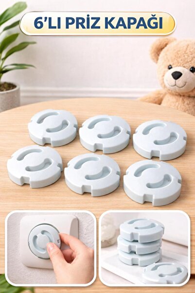 ASUDE Çocuk Koruma Priz Kapağı – Bebek Güvenliği İçin Elektrik Koruyucu